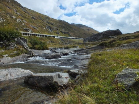 Reisebericht Italien 2014 mit dem Motorrad 2 Die alte Strasse am Gotthard-Pass - Tremola