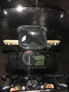 Smartphone-Halterung Motorrad basteln