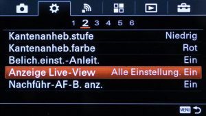 6 wichtige Sony Alpha 6000 Serie Einstellungen, die du kennen musst 10 Sony Alpha 6000 Einstellungen für LiveView
