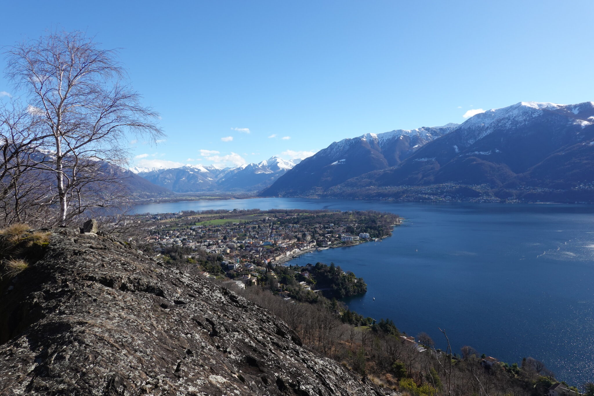 Ausblick auf Ascona / Lago Maggiore / Tessin